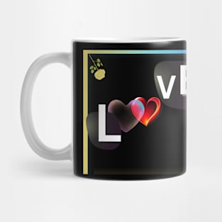 love t shirt Mug